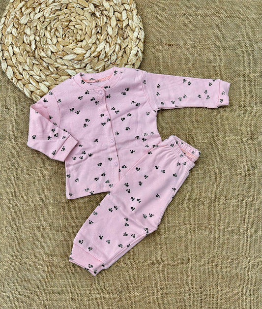 بيجامة بيبي قطن كبسات