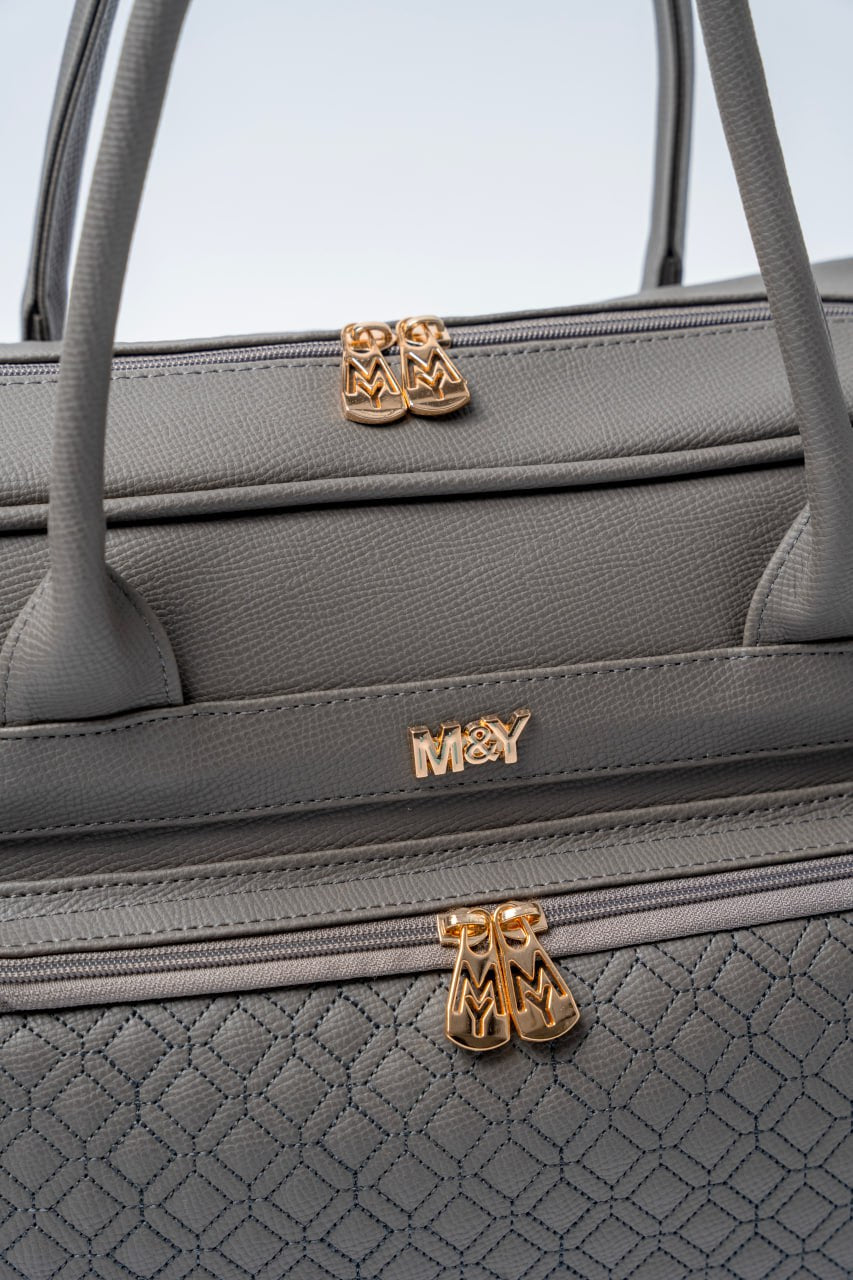 شنطة my collection جلد ايد  مطرزة