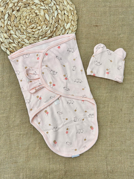 كوفلية جاهزة مع طاقية – قطن 100%