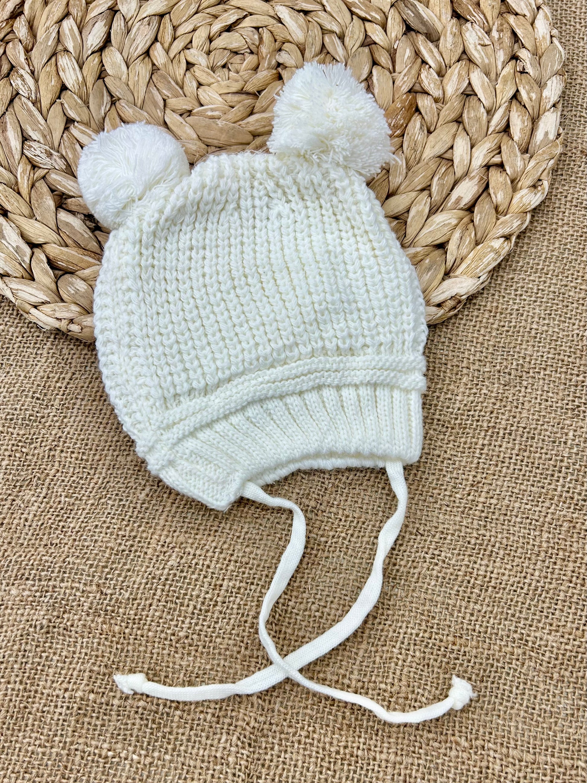 طاقية بيبي صوف