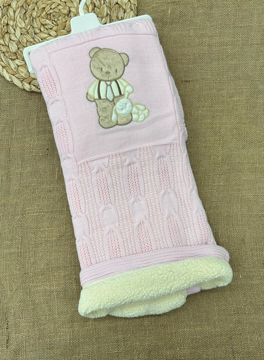 حرام صوف مبطن فرو رسمة دب