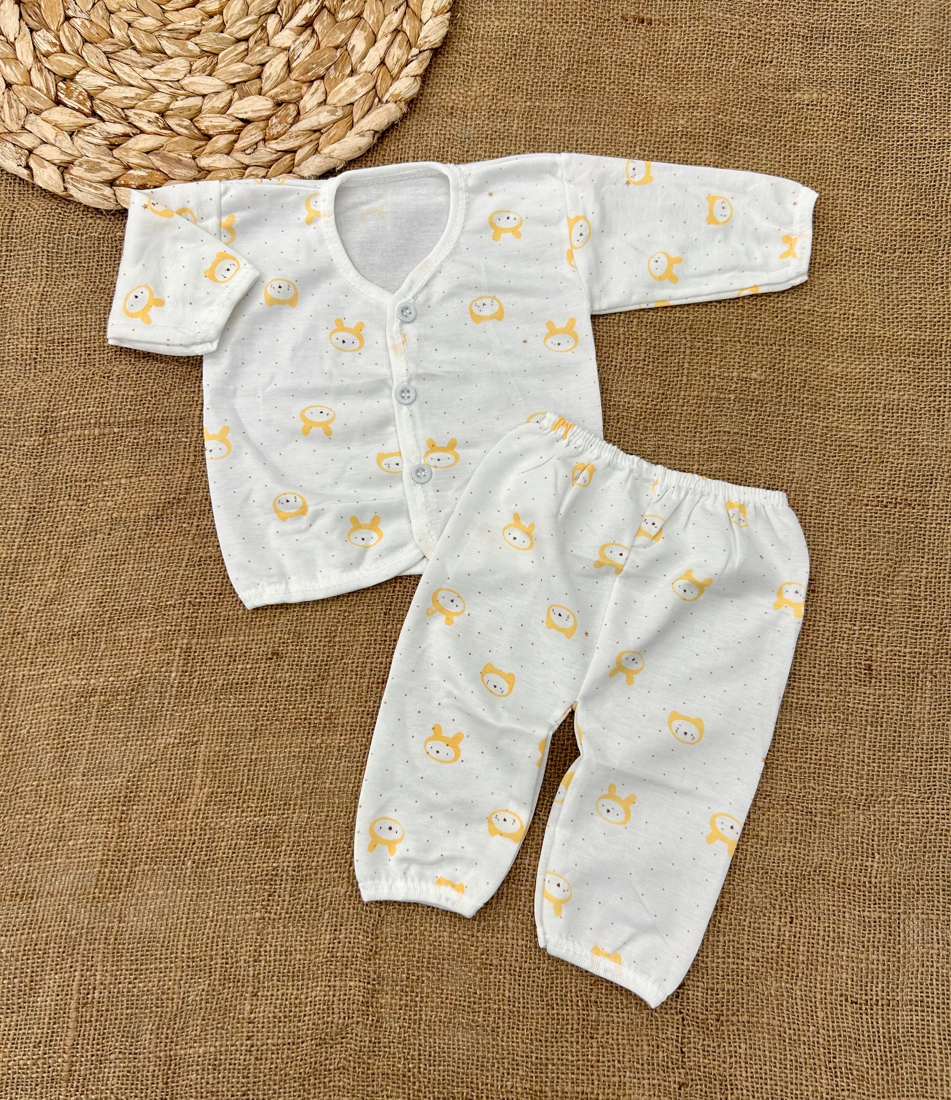 بيجامة قطن نيوبورن