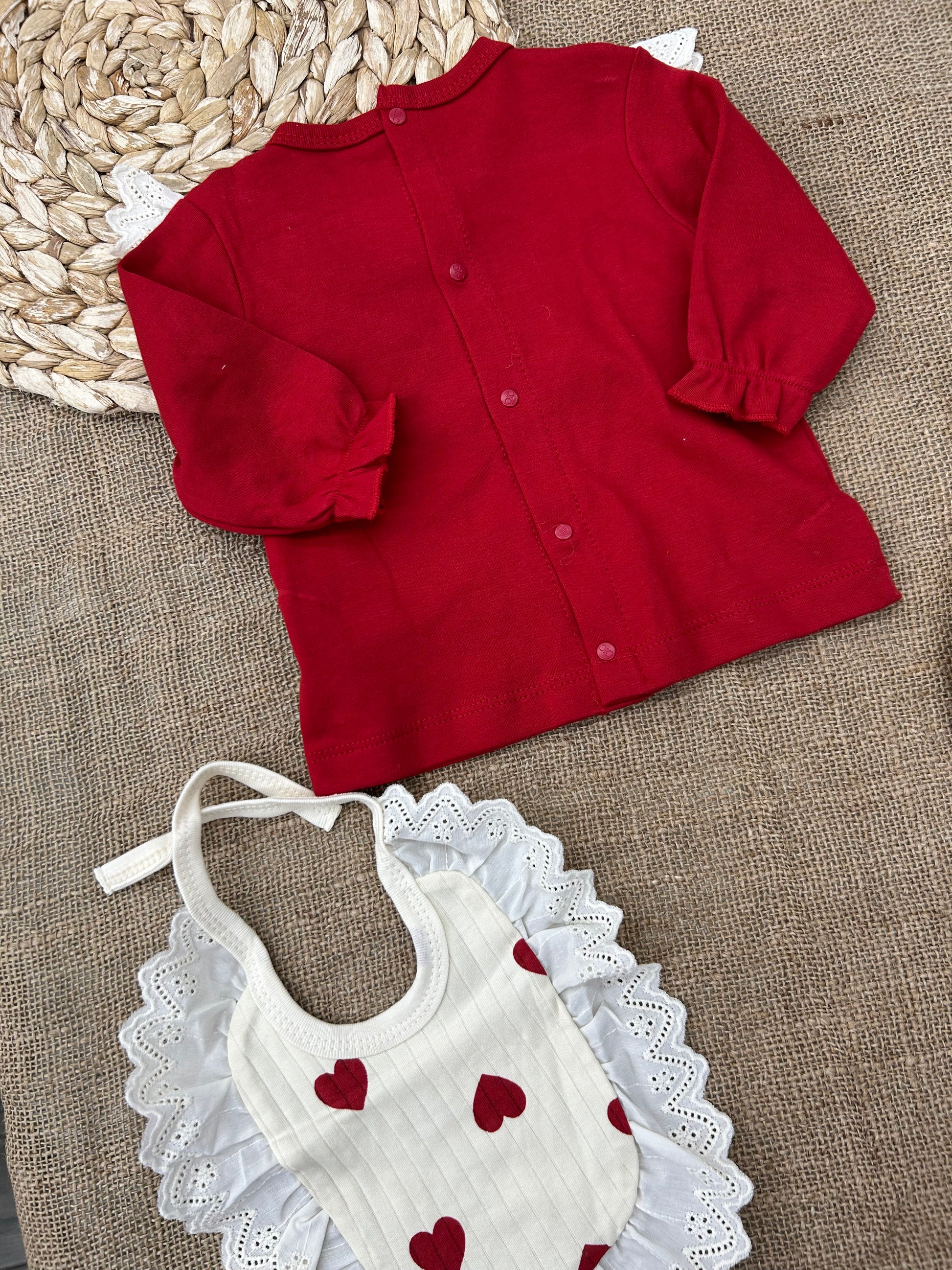 🍒 طقم بيبي ربيعي قطن – 5 قطع