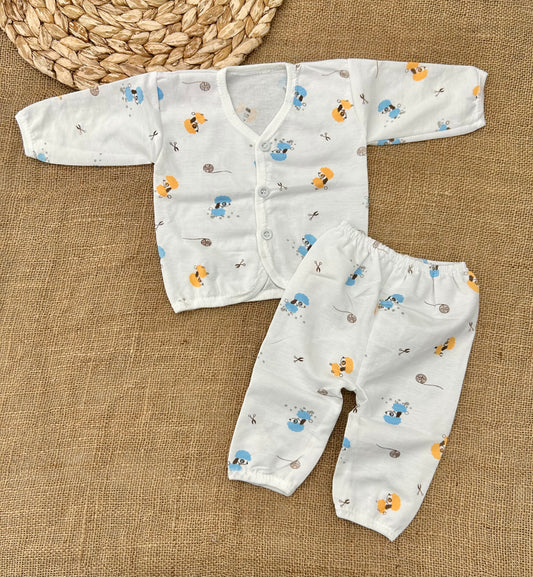 بيجامة قطن نيوبورن