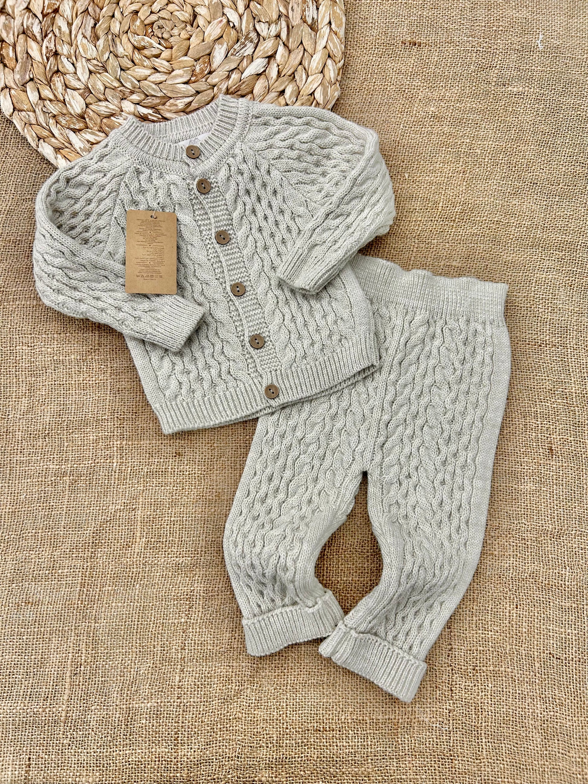 طقم صوف ازرار مجدل