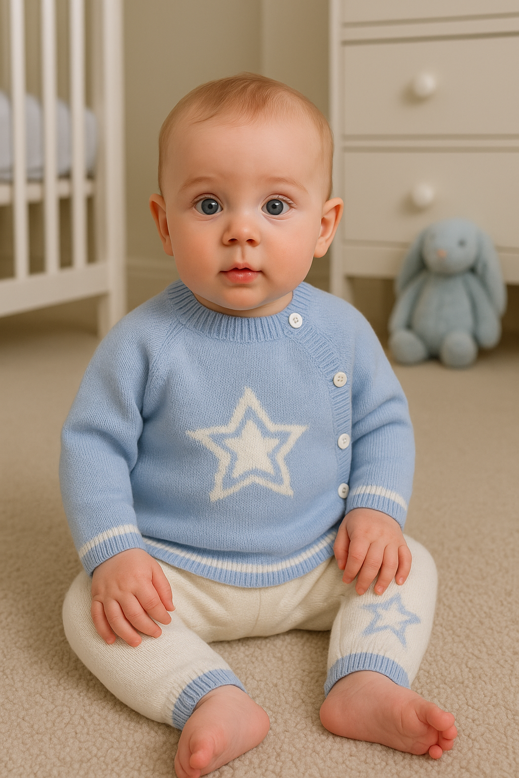 طقم صوف نجمة