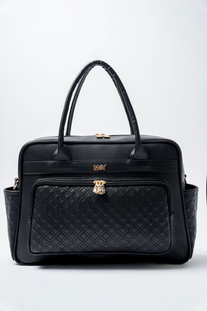 شنطة my collection جلد ايد  مطرزة