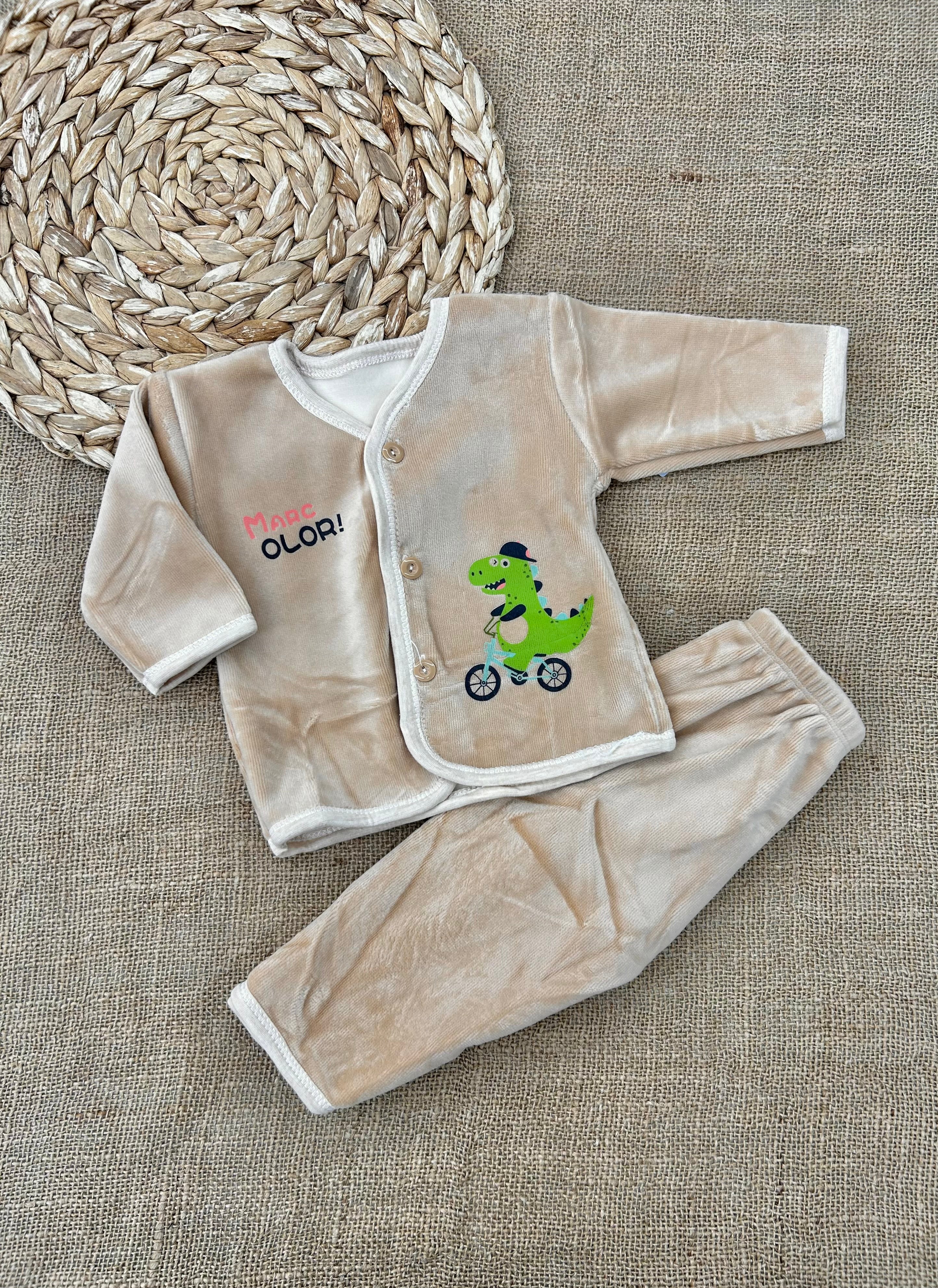 بيجامة بيبي فليز مبطن