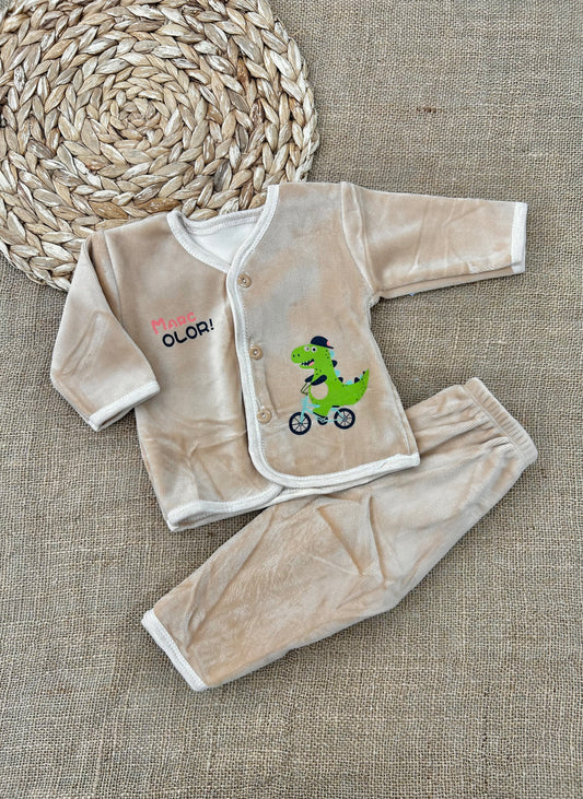 بيجامة بيبي فليز مبطن