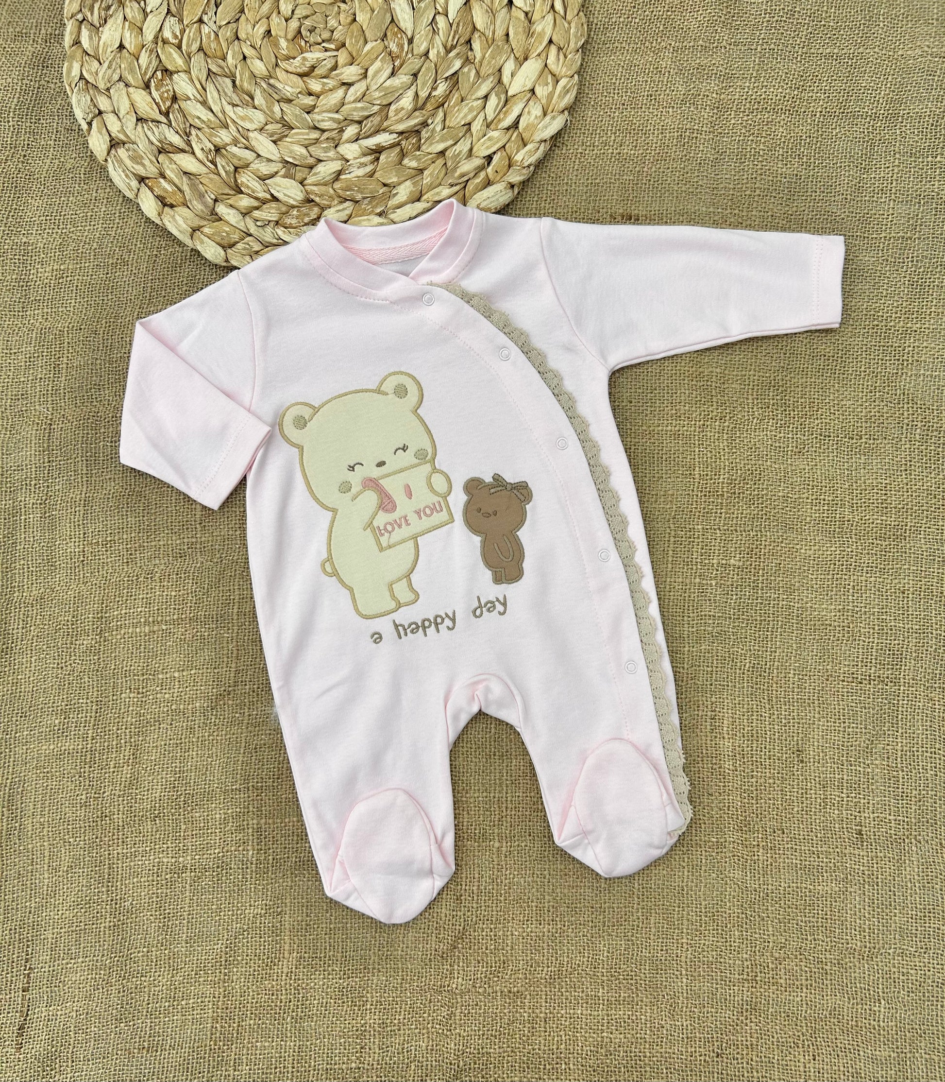 افرهول قطن دب دانتيل