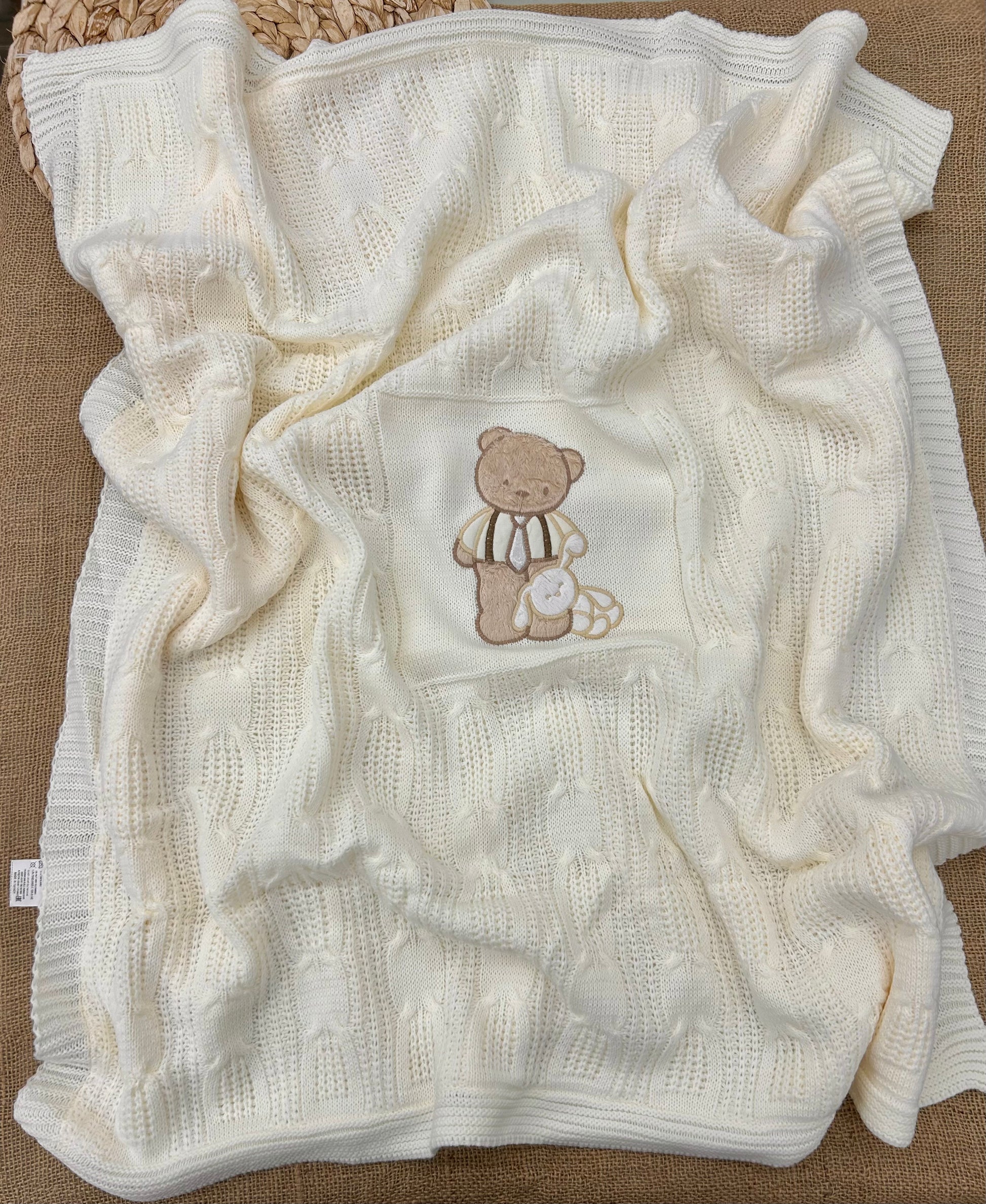 حرام صوف مبطن فرو رسمة دب