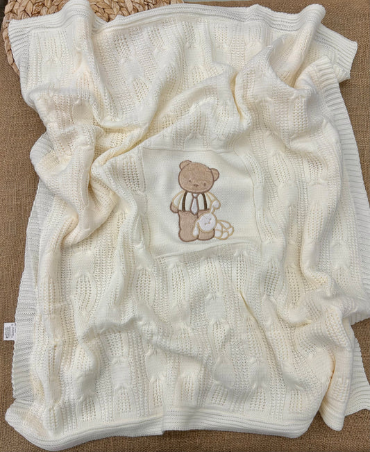 حرام صوف مبطن فرو رسمة دب