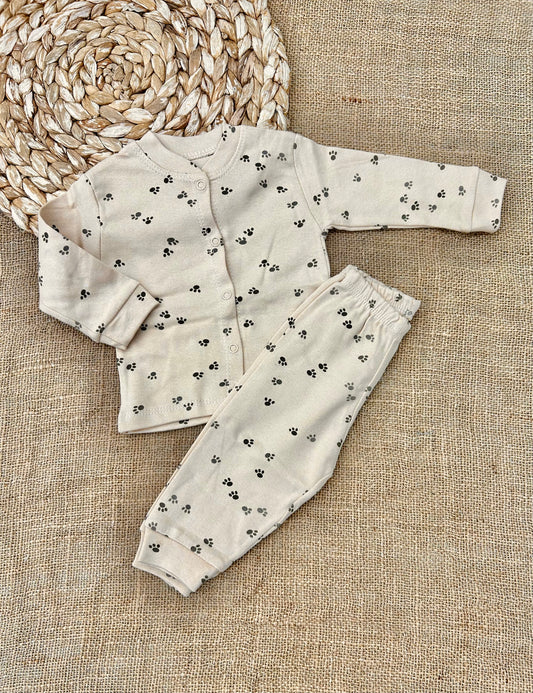 بيجامة بيبي قطن كبسات