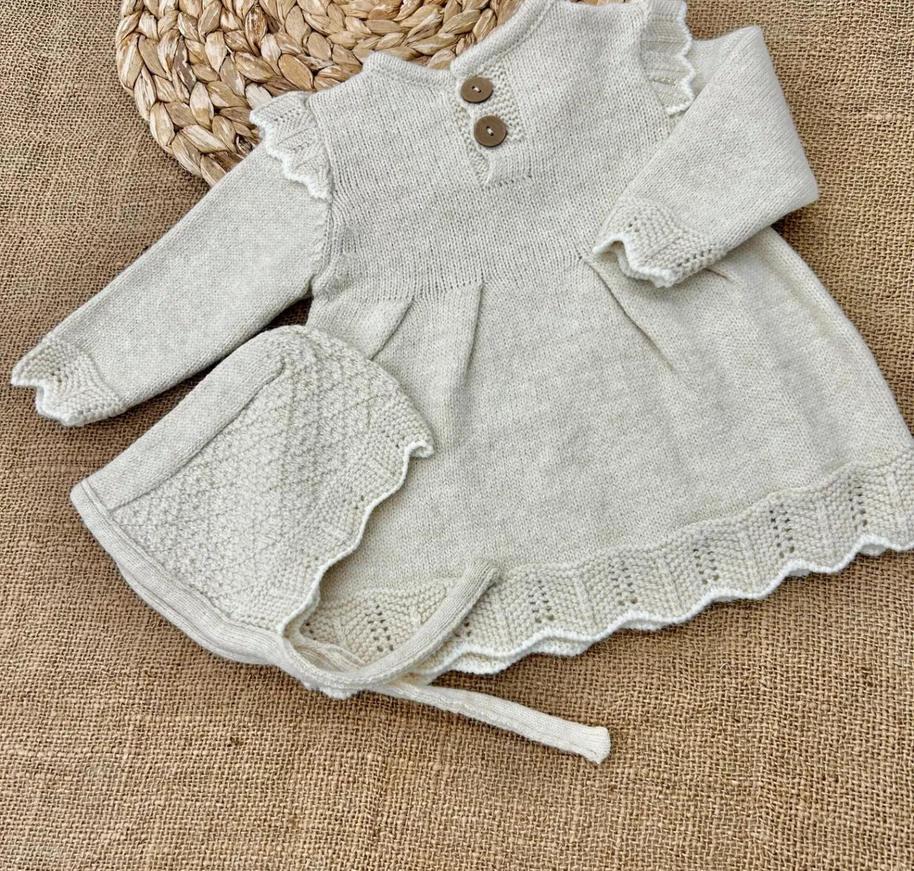 فستان بيبي صوف