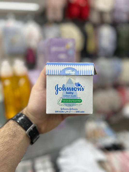 عيدان قطن جونسون للأطفال – Johnson’s Baby Cotton Buds