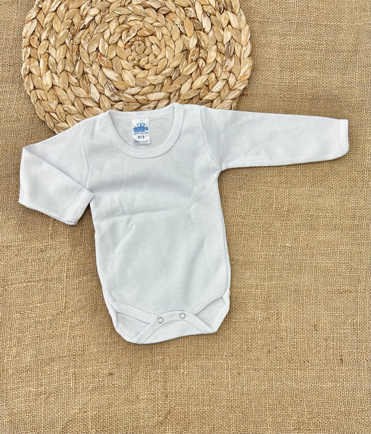 تبان كم أبيض سادة