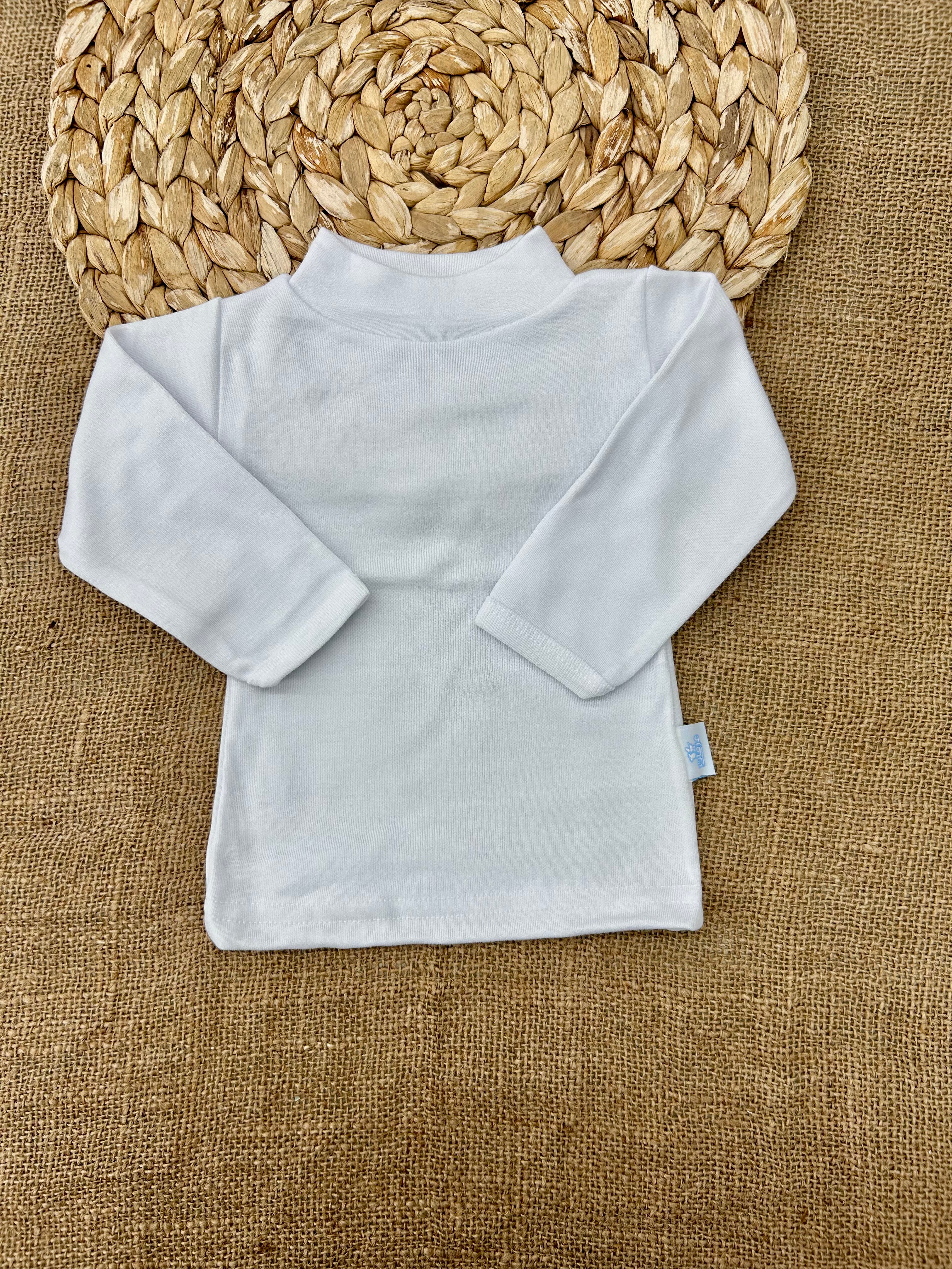 بلوزة قطن شتوي نص قبة