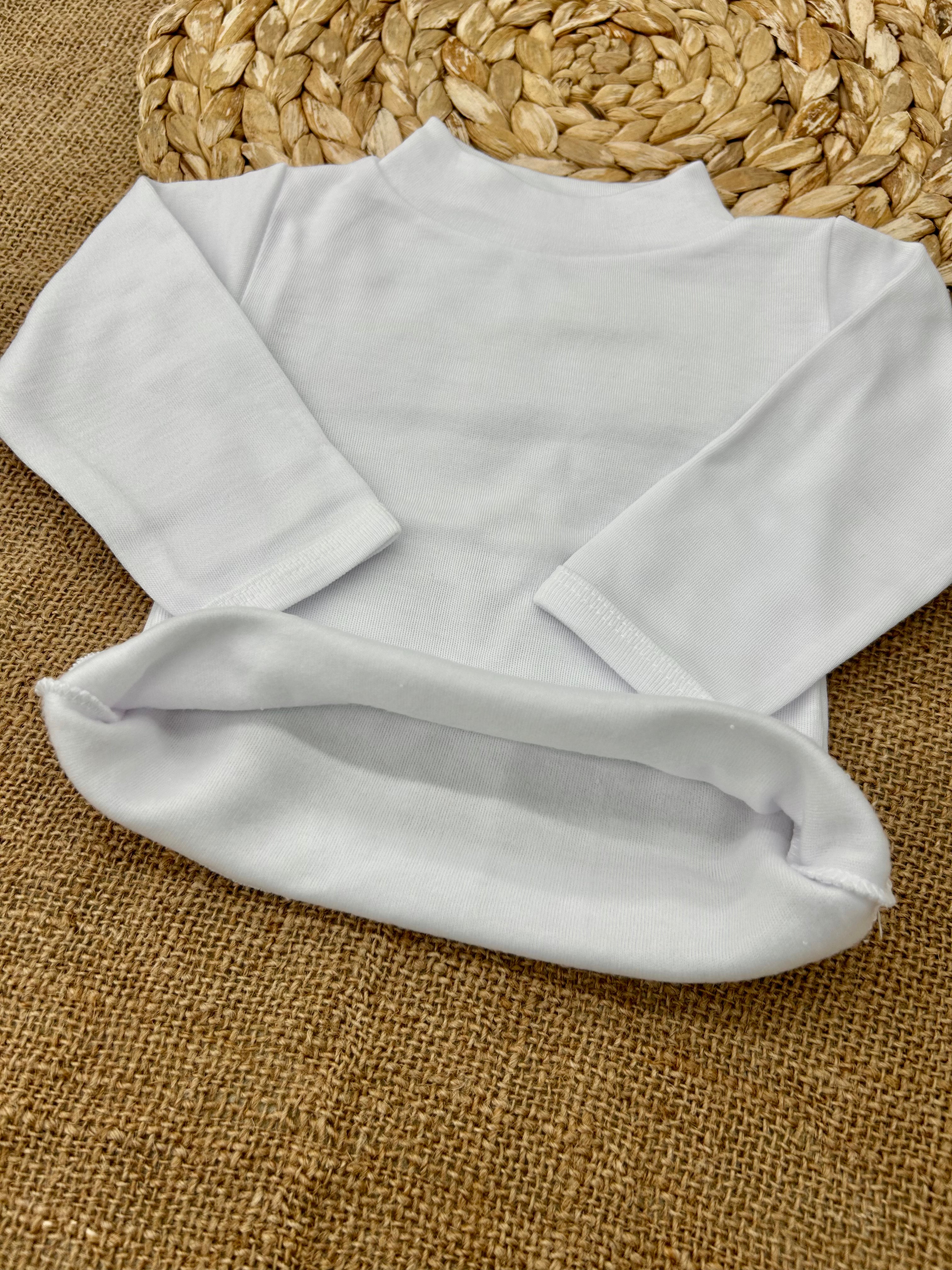 بلوزة قطن شتوي نص قبة