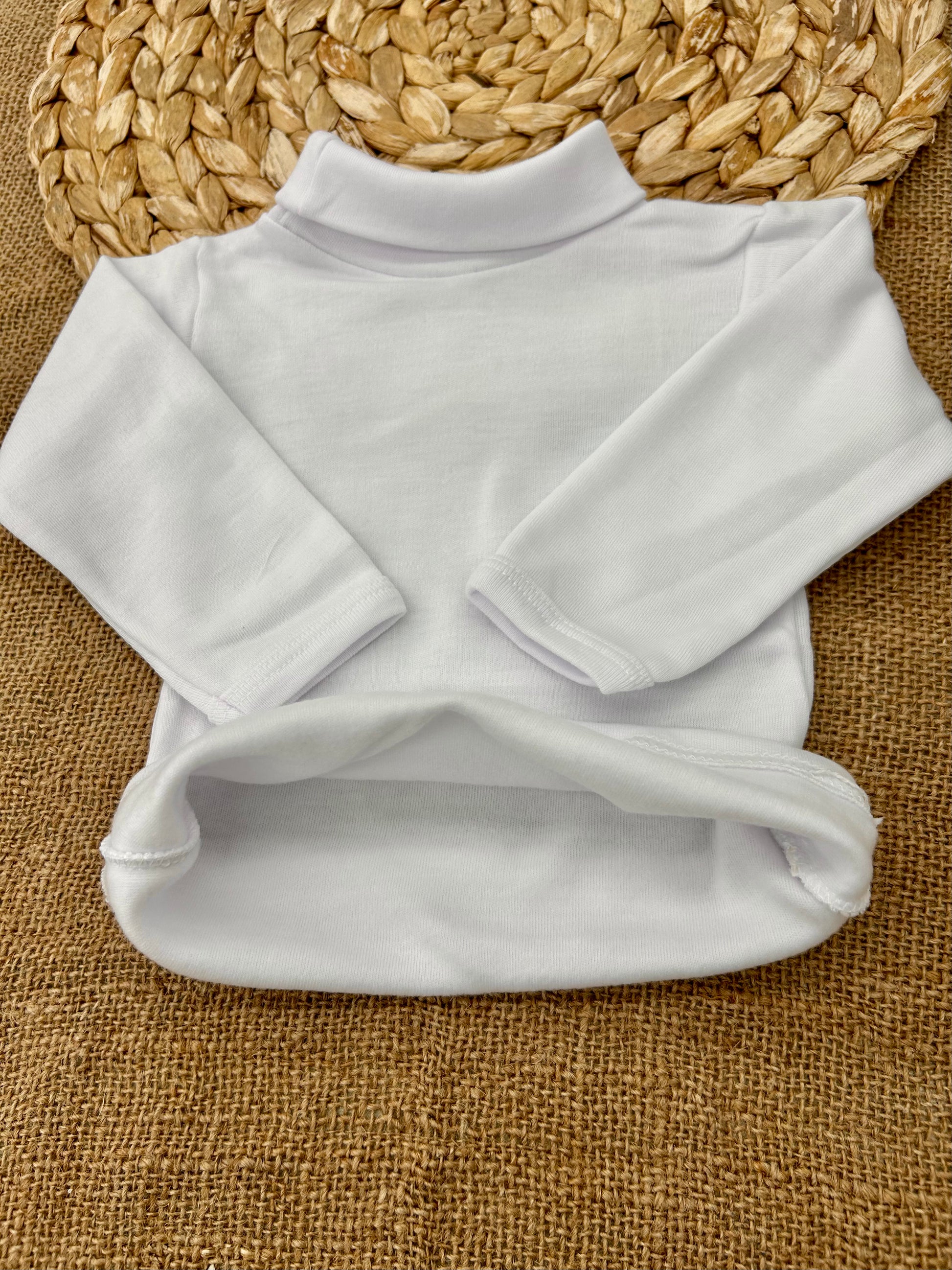 بلوزة قطن شتوي قبة كاملة